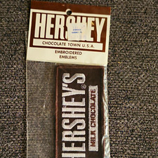 Vintage Hershey's Milk Chocolate Embroidered Emblem Patch