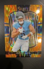 2025 Panini Select - Premier Level Elic Ayomanor #127 Orange Shock Prizm /399