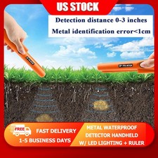 Metal Detector Probe Pinpointer Gold Digger Hunter Sensitive Tester Waterproof