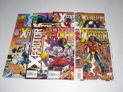 X-Factor (1986) 114-121 (8 Issue Run)  : Ref 619