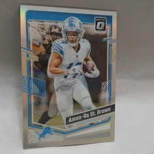 2023 Panini Donruss Optic Amon-Ra St. Brown #59 Holo Prizm Detroit Lions