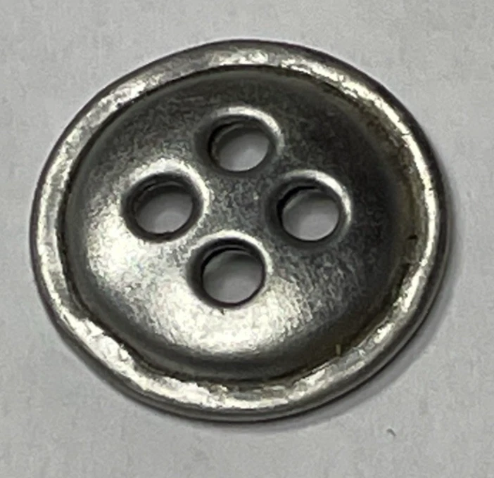 1/2" Standard Federal Trousers fly and shirt utility button - Image 2 of 3