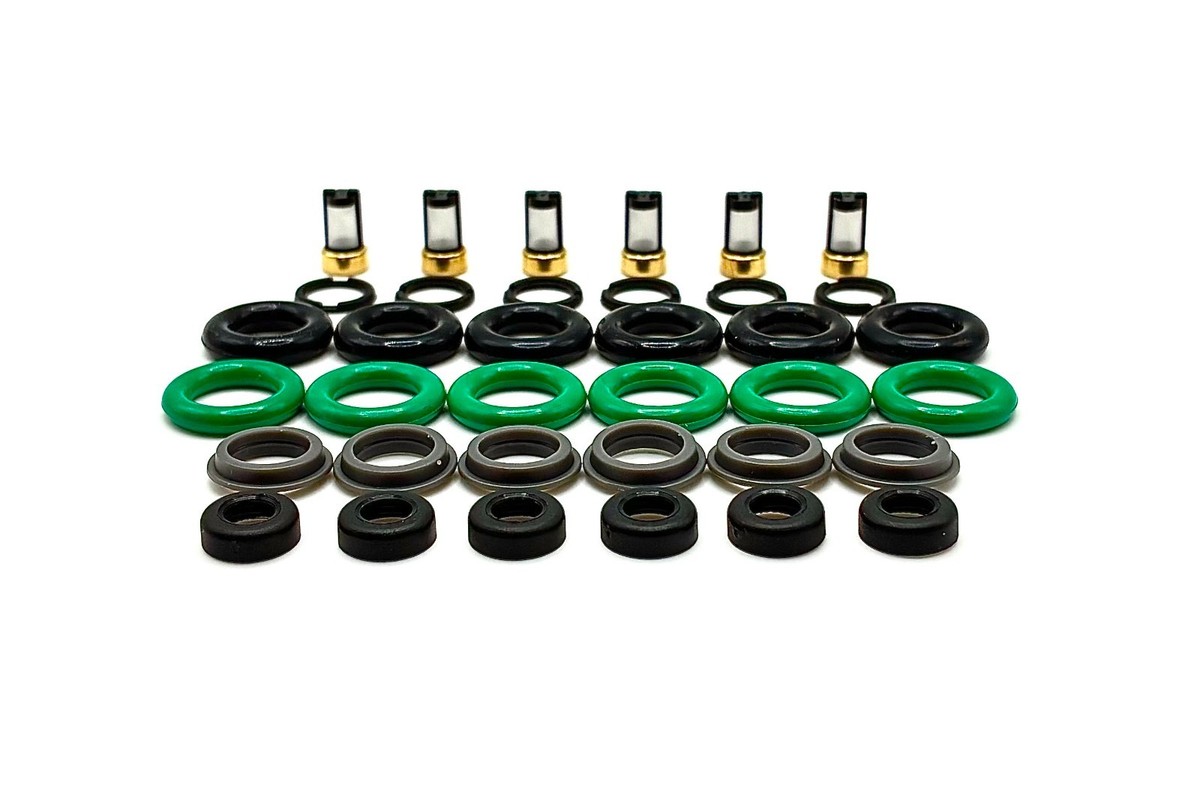 Honda OBD1 Fuel Injector ervice kit Pintle cap. eal Ring, Filter