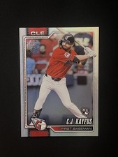 2026 Topps Series 1 Rainbow Foil Card #35 C.J. Kayfus (RC) CLE Gaurdians ⚾️