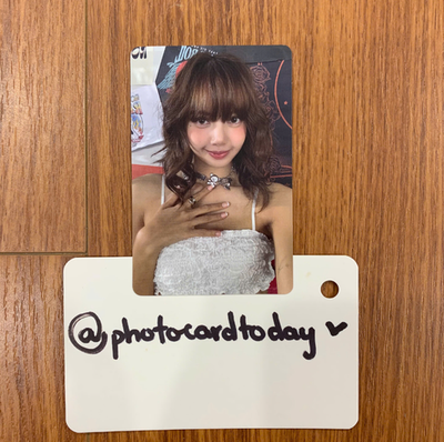 LISA BLACKPINK ALTER EGO JAPAN EXCLUSIVE POB PHOTOCARD OFFICIAL