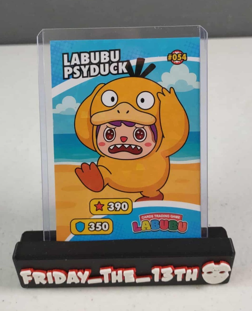 Labubu Psyduck Pokemon Labubu Cards Trading Game Card | eBay