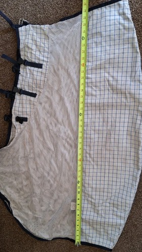 Kool Coat Neck Attachment For Horse Fly UV Sheet Navy - Picture 6 of 7