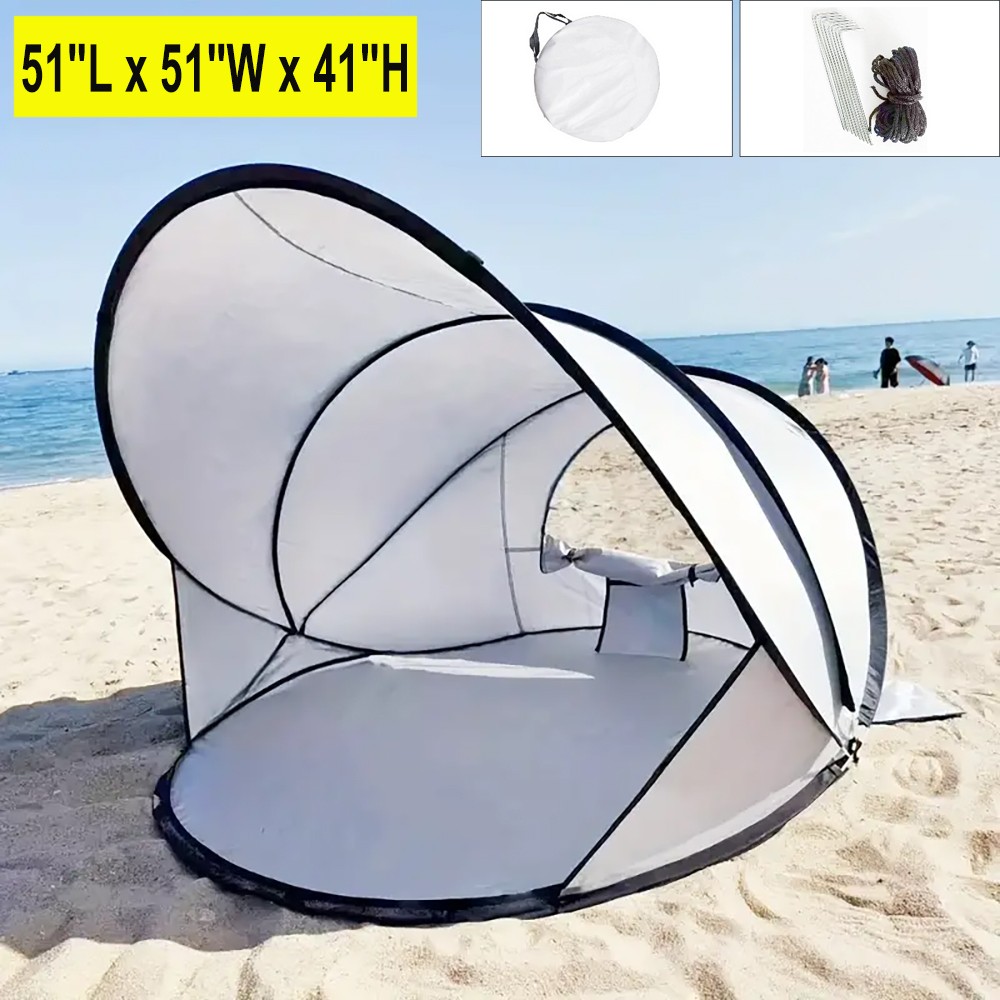 Pop Up Beach Tent Sun Shade Shelter Anti-UV Outdoor Camping 
