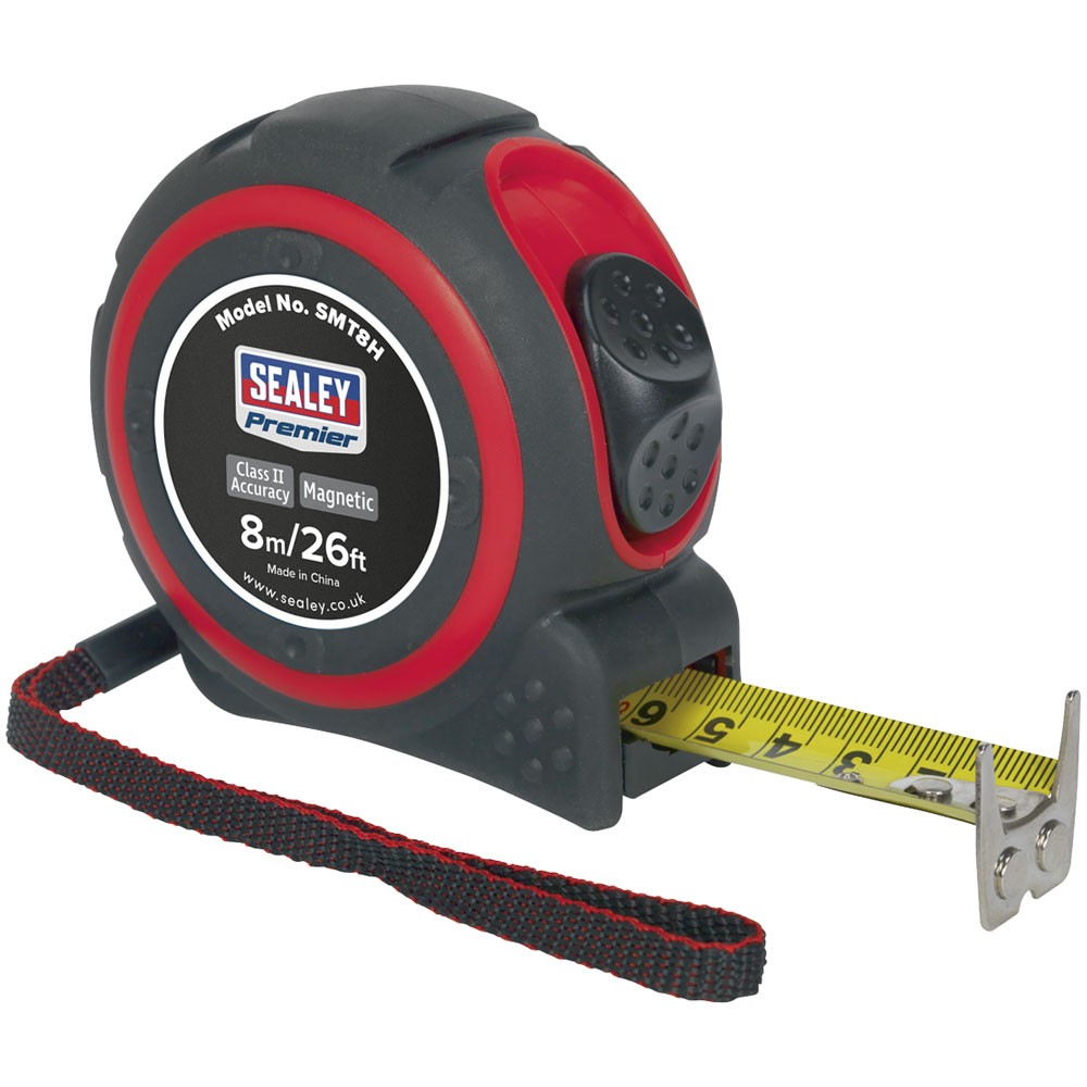 Sealey Heavy-Duty Measuring Tape 8m (26ft)