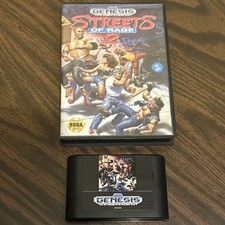 Streets of Rage 2 Sega Genesis 1992 Tested