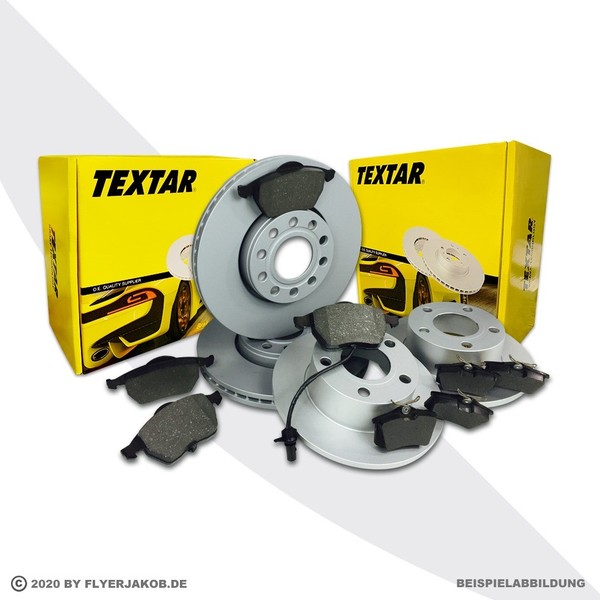 Textar Bremsscheiben BeläGe FüR Audi A4 S4 B8 A5 S5 8T 8F Vorne Hinten-image