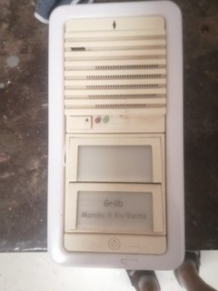 Siedle Vario TLM 511 01 W TM 511 02 B für Türsprechanlage weiß
