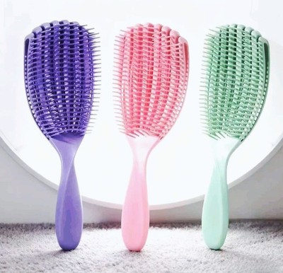 FlexiFlow Entwirren Haarbürste, flexible Strähnen für nasses und trockenes Haarbürsten