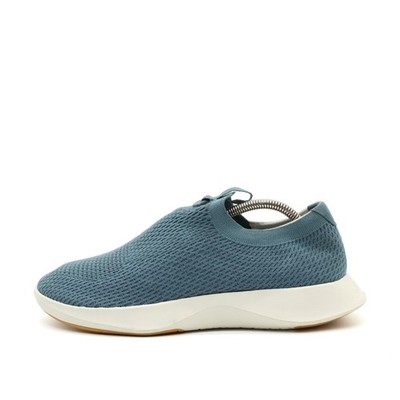 Allbirds Herren Tree Dasher Laufschuh Blau Strick Atmungsaktiv Sneaker EU 42