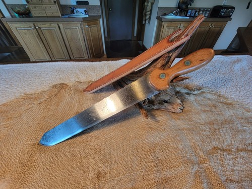 Antique Civil War Era C Disston Bread Knife Saw