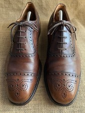 Church's Diplomat Mens Brown Leather Cap Toe Oxford Shoes Size UK 10 G US 11