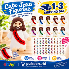 100 Pcs Mini Jesus Figures Jesus Loves You Original Design Jesus Toys Little Jes
