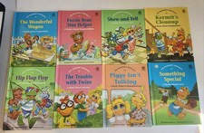 Lot of 8 Vintage 1992 Jim Henson s Muppet Babies Values to Grow On Books