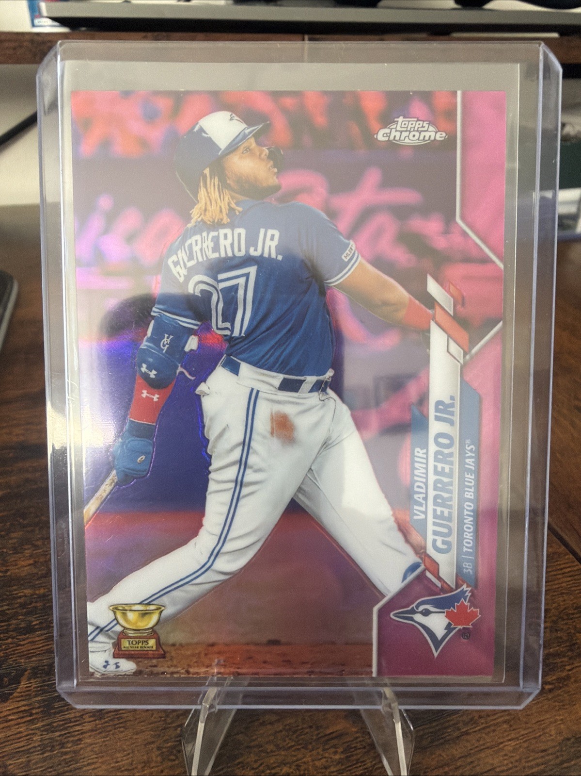 2020 Topps Chrome - Vladimir Guerrero Jr. #133 Pink Refractor