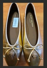  Kurt Geiger London Sloane Eagle Head Ballet ...