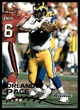 1998 Pacific Paramount Orlando Pace St. Louis Rams #197