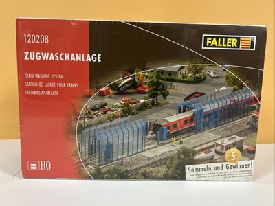 Faller HO Scale 120208 Train Washing Plant New Sealed Measures 516 X 63 X 77mm