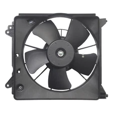 Radiator Cooling Fan Assembly For 2009-2014 Honda Fit Driver Side