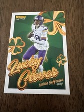 2025 Panini  Lucky  clover  Instant Football  Justin  Jefferson # 9 