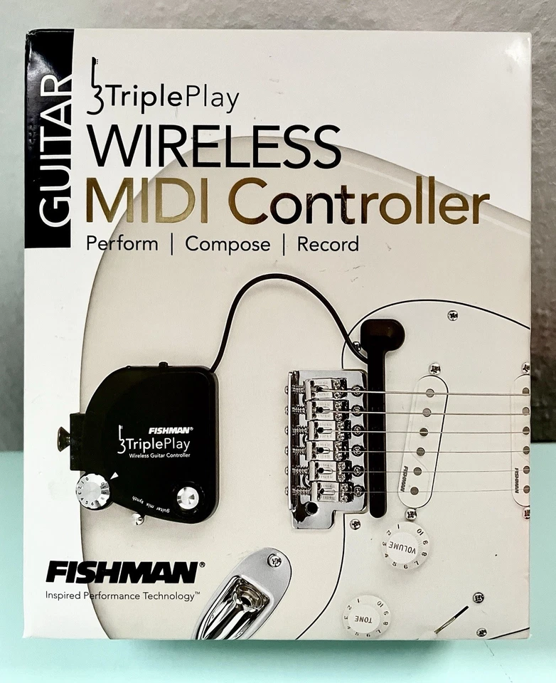 Fishman TriplePlay Wireless Guitar MIDI Controller pickup Like New