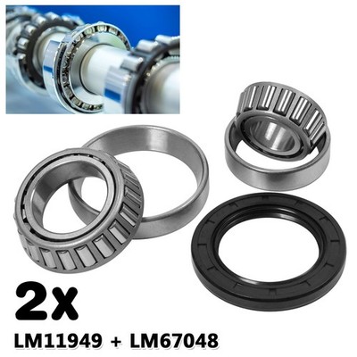 Radlagersatz LM11949, LM67048, WEDI 42x62x7 258312 ALKO Radbremse 2035/2050/2051