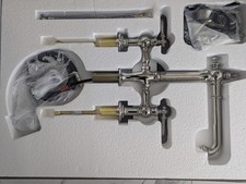Kohler 76519-4-SN Artifacts Bridge Kitchen Faucet with side Spray