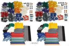 800 K'NEX RODS & CONNECTORS Mixed Bulk Lot Standard Replacement Parts KNEX