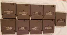 Nintendo NES video game lot of nine (9)