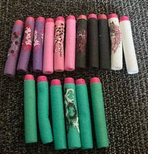 16 NERF Rebelle Decoder Foam Darts LOT