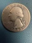 1943-D Washington Quarter ~  90% Silver