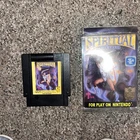 Spiritual Warfare - Nintendo NES Game And Box Only Tested Authentic
