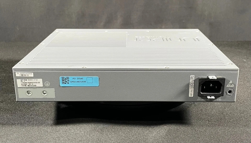 Juniper Networks EX2200-C-12T-2G 12 Port Gigabit Switch - Same Day Shipping - Image 3 of 4