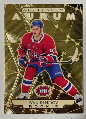 Ivan Demidov 2025-26 Upper Deck Artifacts Rookie Aurum Bounty Reward #40
