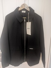 Adanola Windbreaker Jacket Black Size 12 New With Tags