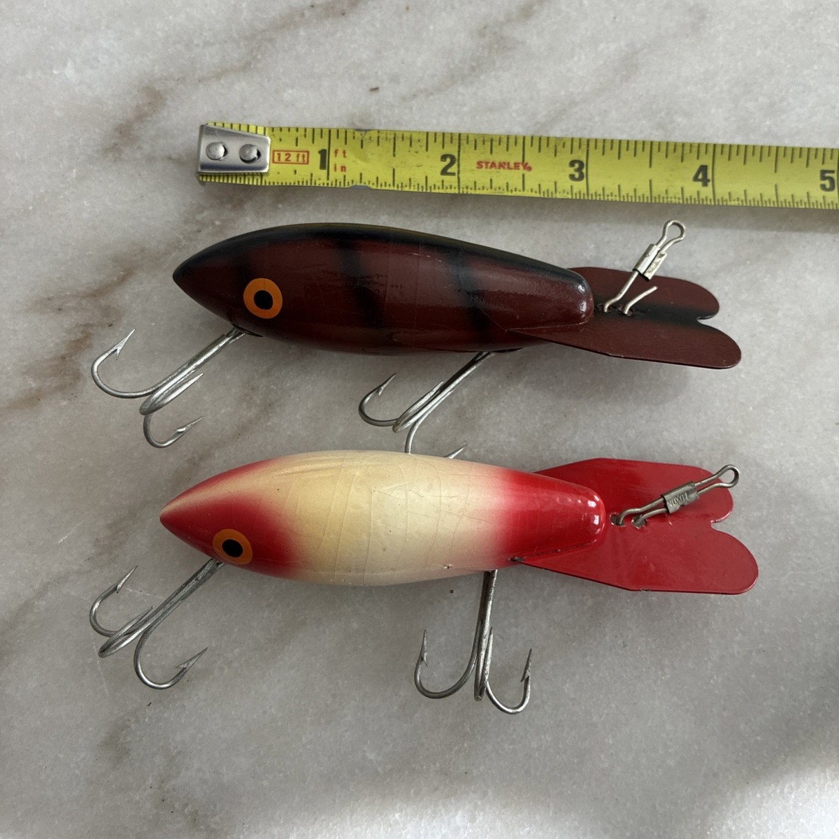Lot Of 2 Vintage Wood Bomber Crankbait Fishing Lures (see Pics) USED Condition | eBay Lot Of 2 Vintage Wood Bomber Crankbait Fishing Lures (see Pics) USED Condition | eBay