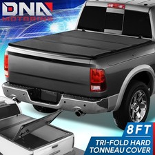 For 1994-2023 Dodge Ram Truck 8 Ft Long Bed Hard Solid Tri-fold Tonneau Cover For 1994-2023 Dodge Ram Truck 8 Ft Long Bed Hard Solid Tri-fold Tonneau Cover