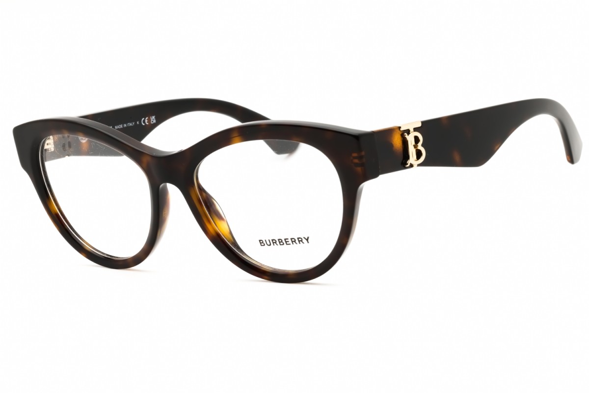 NEW Burberry BE2404 3002 Dark Havana 53mm Eyeglasses