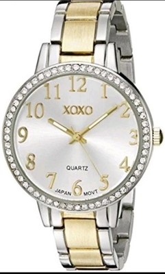  XOXO Women's XO5847 Analog Display Quartz Two Tone Watch - N21-2