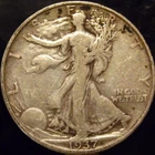 1937-D Walking Liberty Half Dollar Choice Original XF