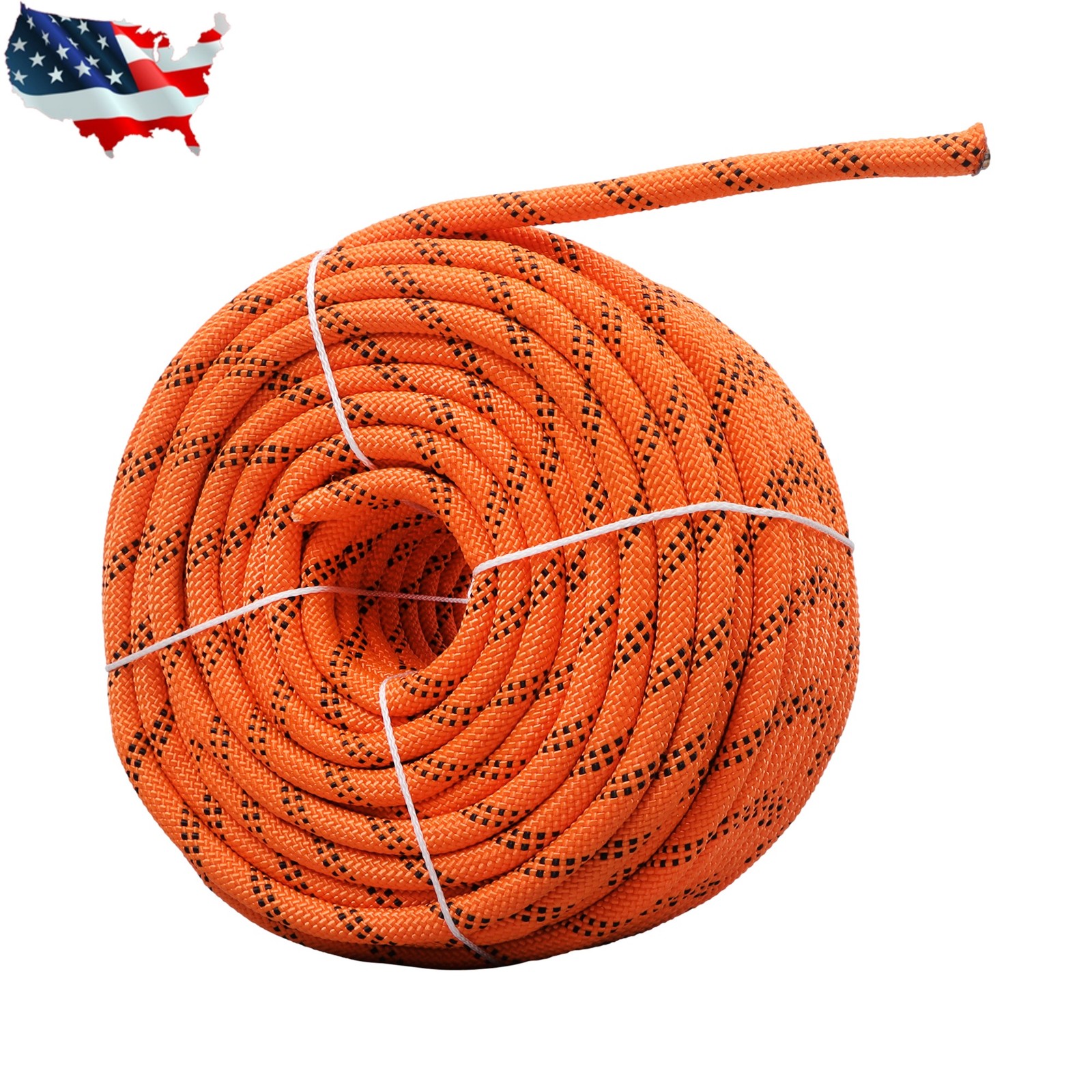 3/8" × 120ft, 48 Strands, 3430 LBS Breaking Strength Outdoor Rope for Hunting