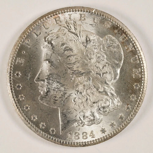 1884-CC Morgan Dollar $1 Carson City BU 31489
