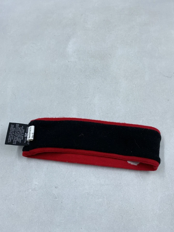 Fascia streetwear Supreme rossa in poliestere - Immagine 3 di 4