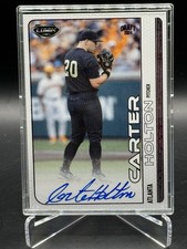 2024 Pulse Lumin Carter Holton Auto /49 On card Atlanta Braves
