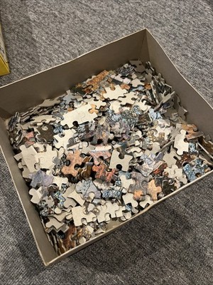 Vintage Built Rite Indian Summer Picture Puzzle 500 Pieces Made In USA No 450