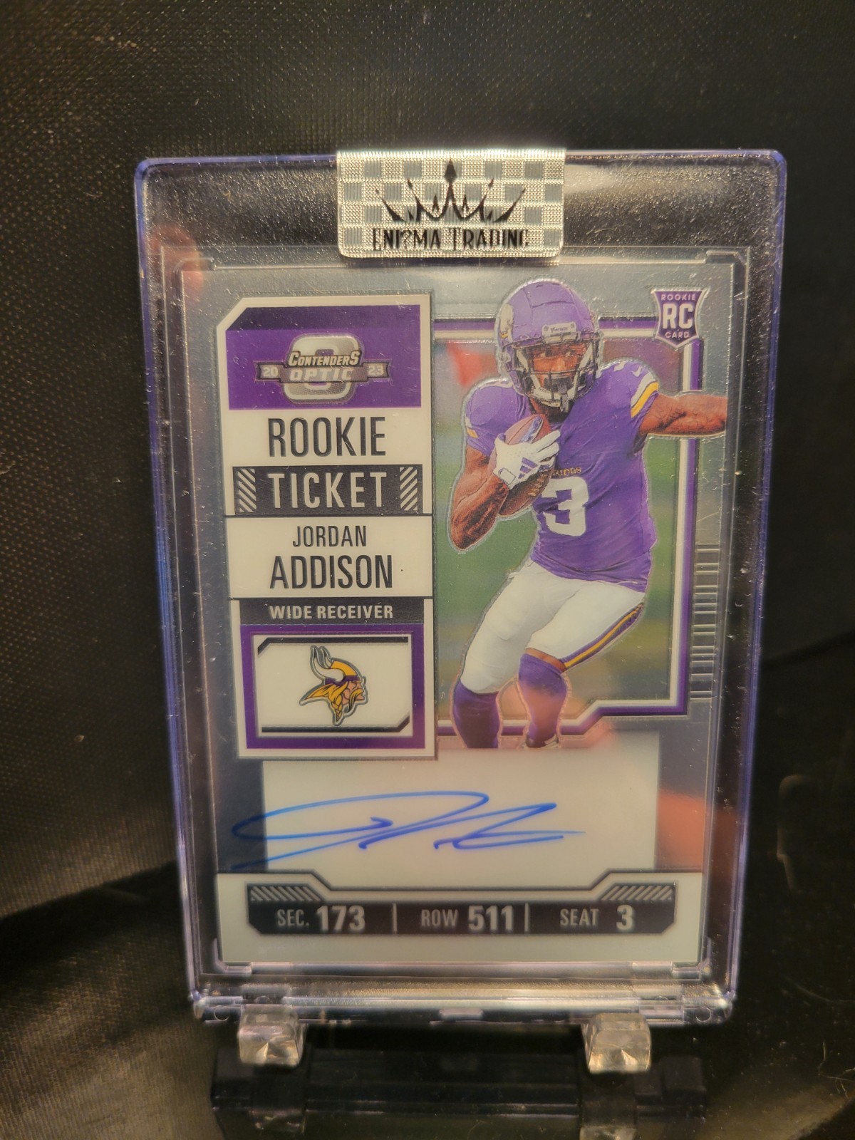 JORDAN ADDISON RC AUTO 2023 Panini Contenders Optic Combined Shipping